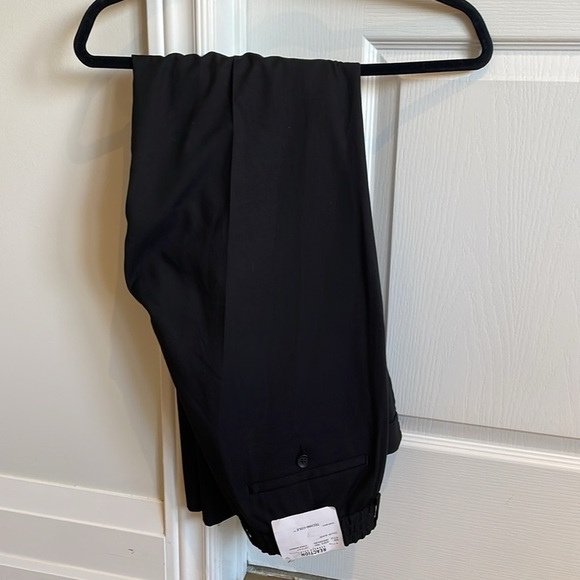 Kenneth Cole Reaction Mens Slim Fit Flex Techni-Cole 2-Piece Suit Jacket Pants - Picture 13 of 16